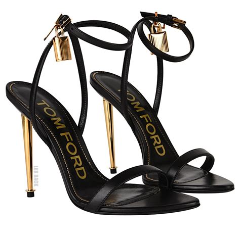 tom ford heels with lock.